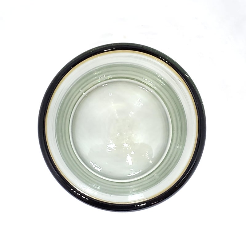 MexHandcraft Amber Rim 10 oz Tumblers (set of 6), Recycled Glass, Lead-free, Toxin-Free (Tumbler) - Image 5